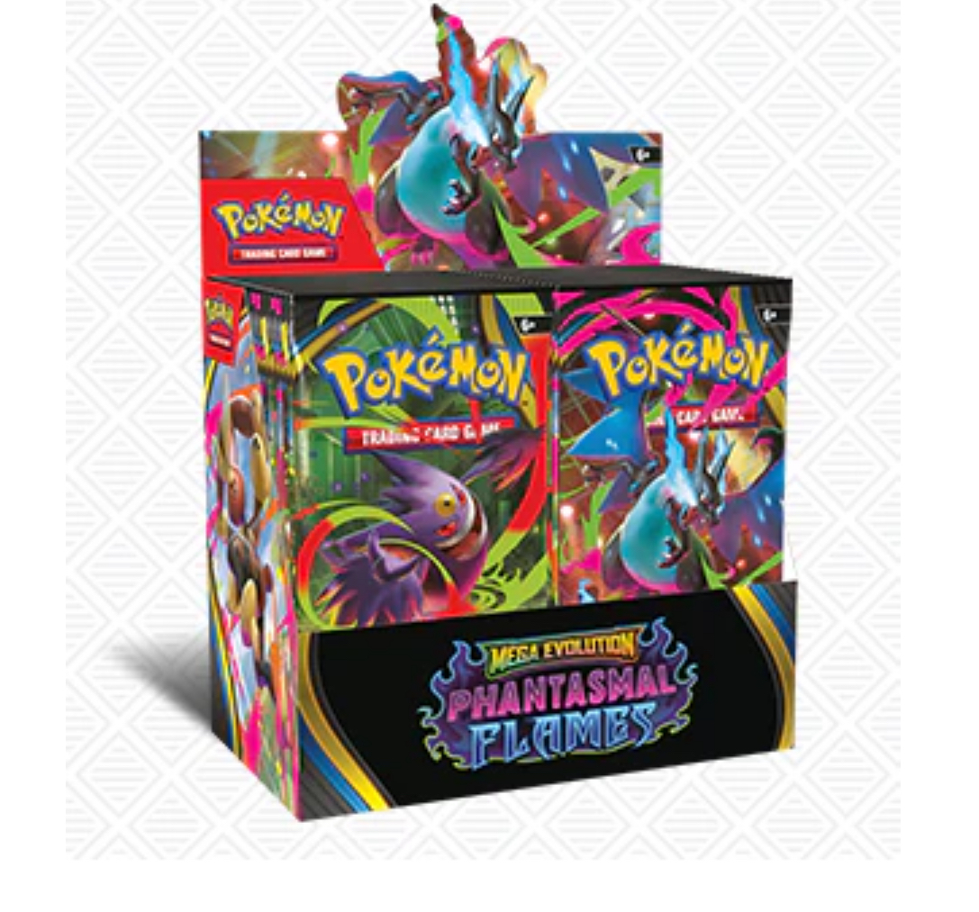 Booster Box Pokémon - Fuego Fantasmal